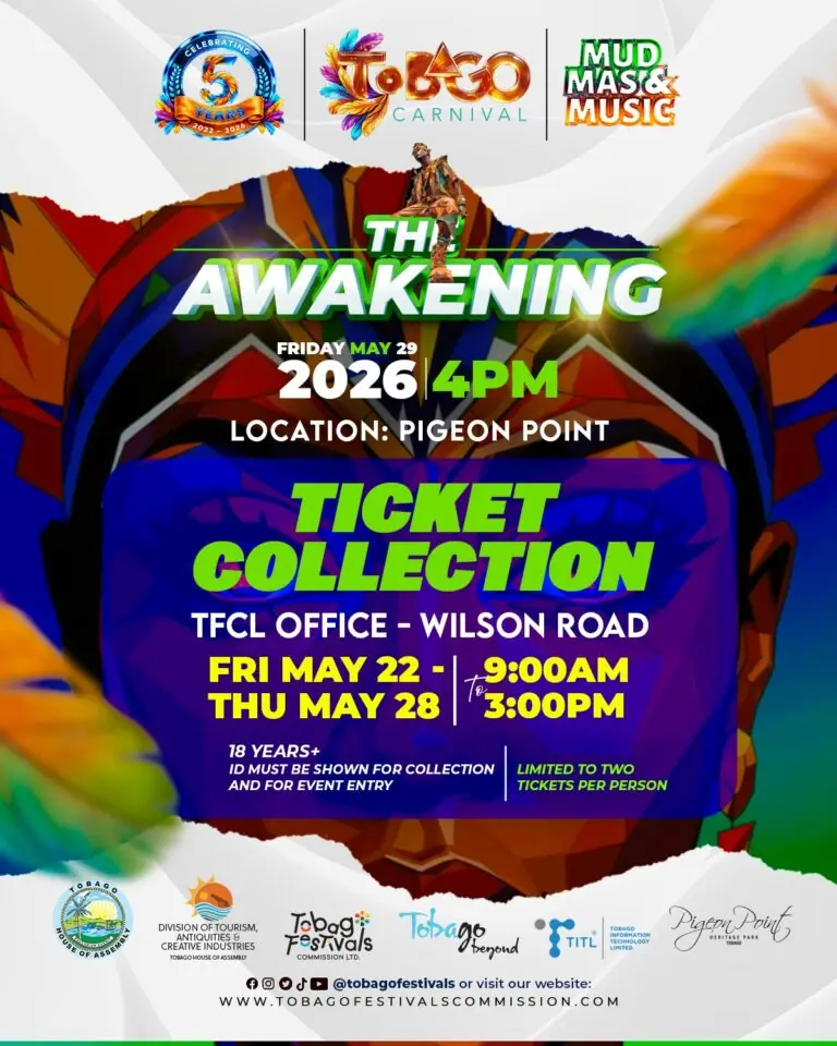 Mud! Mas! Music! Collect your tickets now!